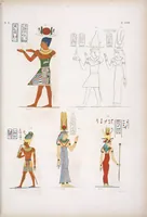 An illustration from I monumenti dell'Egitto e della Nubia disegnati dalla spedizione scientifico-letteraria toscana in Egitto; distribuiti in ordine di materie interpretati ed illustrati dal dottore Ippolito Rosellini (1832)