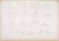 An illustration from I monumenti dell'Egitto e della Nubia disegnati dalla spedizione scientifico-letteraria toscana in Egitto; distribuiti in ordine di materie interpretati ed illustrati dal dottore Ippolito Rosellini (1832)