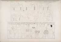 Picture 304 of 403 from I monumenti dell'Egitto e della Nubia disegnati dalla spedizione scientifico-letteraria toscana in Egitto; distribuiti in ordine di materie interpretati ed illustrati dal dottore Ippolito Rosellini (1832), leaf 308