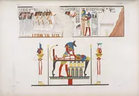 Picture 307 of 403 from I monumenti dell'Egitto e della Nubia disegnati dalla spedizione scientifico-letteraria toscana in Egitto; distribuiti in ordine di materie interpretati ed illustrati dal dottore Ippolito Rosellini (1832), leaf 311