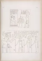 An illustration from I monumenti dell'Egitto e della Nubia disegnati dalla spedizione scientifico-letteraria toscana in Egitto; distribuiti in ordine di materie interpretati ed illustrati dal dottore Ippolito Rosellini (1832)