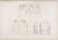 Picture 331 of 403 from I monumenti dell'Egitto e della Nubia disegnati dalla spedizione scientifico-letteraria toscana in Egitto; distribuiti in ordine di materie interpretati ed illustrati dal dottore Ippolito Rosellini (1832), leaf 335