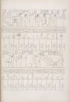 An illustration from I monumenti dell'Egitto e della Nubia disegnati dalla spedizione scientifico-letteraria toscana in Egitto; distribuiti in ordine di materie interpretati ed illustrati dal dottore Ippolito Rosellini (1832)