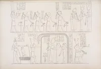 Picture 341 of 403 from I monumenti dell'Egitto e della Nubia disegnati dalla spedizione scientifico-letteraria toscana in Egitto; distribuiti in ordine di materie interpretati ed illustrati dal dottore Ippolito Rosellini (1832), leaf 345