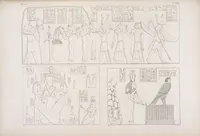 Picture 343 of 403 from I monumenti dell'Egitto e della Nubia disegnati dalla spedizione scientifico-letteraria toscana in Egitto; distribuiti in ordine di materie interpretati ed illustrati dal dottore Ippolito Rosellini (1832), leaf 347