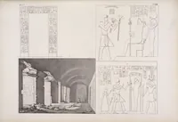 Picture 348 of 403 from I monumenti dell'Egitto e della Nubia disegnati dalla spedizione scientifico-letteraria toscana in Egitto; distribuiti in ordine di materie interpretati ed illustrati dal dottore Ippolito Rosellini (1832), leaf 352