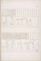 An illustration from I monumenti dell'Egitto e della Nubia disegnati dalla spedizione scientifico-letteraria toscana in Egitto; distribuiti in ordine di materie interpretati ed illustrati dal dottore Ippolito Rosellini (1832)