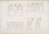 Picture 363 of 403 from I monumenti dell'Egitto e della Nubia disegnati dalla spedizione scientifico-letteraria toscana in Egitto; distribuiti in ordine di materie interpretati ed illustrati dal dottore Ippolito Rosellini (1832), leaf 367