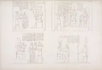 Picture 365 of 403 from I monumenti dell'Egitto e della Nubia disegnati dalla spedizione scientifico-letteraria toscana in Egitto; distribuiti in ordine di materie interpretati ed illustrati dal dottore Ippolito Rosellini (1832), leaf 369