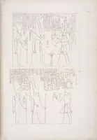 An illustration from I monumenti dell'Egitto e della Nubia disegnati dalla spedizione scientifico-letteraria toscana in Egitto; distribuiti in ordine di materie interpretati ed illustrati dal dottore Ippolito Rosellini (1832)