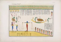 Picture 382 of 403 from I monumenti dell'Egitto e della Nubia disegnati dalla spedizione scientifico-letteraria toscana in Egitto; distribuiti in ordine di materie interpretati ed illustrati dal dottore Ippolito Rosellini (1832), leaf 386