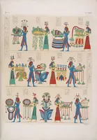 An illustration from I monumenti dell'Egitto e della Nubia disegnati dalla spedizione scientifico-letteraria toscana in Egitto; distribuiti in ordine di materie interpretati ed illustrati dal dottore Ippolito Rosellini (1832)
