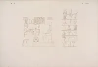 Picture 395 of 403 from I monumenti dell'Egitto e della Nubia disegnati dalla spedizione scientifico-letteraria toscana in Egitto; distribuiti in ordine di materie interpretati ed illustrati dal dottore Ippolito Rosellini (1832), leaf 399