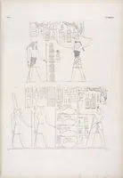 Picture 40 of 403 from I monumenti dell'Egitto e della Nubia disegnati dalla spedizione scientifico-letteraria toscana in Egitto; distribuiti in ordine di materie interpretati ed illustrati dal dottore Ippolito Rosellini (1832), leaf 42
