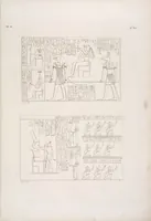 Picture 43 of 403 from I monumenti dell'Egitto e della Nubia disegnati dalla spedizione scientifico-letteraria toscana in Egitto; distribuiti in ordine di materie interpretati ed illustrati dal dottore Ippolito Rosellini (1832), leaf 45