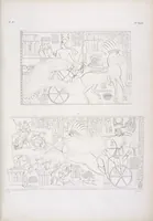 An illustration from I monumenti dell'Egitto e della Nubia disegnati dalla spedizione scientifico-letteraria toscana in Egitto; distribuiti in ordine di materie interpretati ed illustrati dal dottore Ippolito Rosellini (1832)
