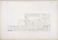 An illustration from I monumenti dell'Egitto e della Nubia disegnati dalla spedizione scientifico-letteraria toscana in Egitto; distribuiti in ordine di materie interpretati ed illustrati dal dottore Ippolito Rosellini (1832)