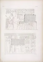 An illustration from I monumenti dell'Egitto e della Nubia disegnati dalla spedizione scientifico-letteraria toscana in Egitto; distribuiti in ordine di materie interpretati ed illustrati dal dottore Ippolito Rosellini (1832)