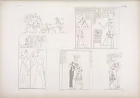 Picture 69 of 403 from I monumenti dell'Egitto e della Nubia disegnati dalla spedizione scientifico-letteraria toscana in Egitto; distribuiti in ordine di materie interpretati ed illustrati dal dottore Ippolito Rosellini (1832), leaf 71