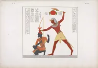 Picture 71 of 403 from I monumenti dell'Egitto e della Nubia disegnati dalla spedizione scientifico-letteraria toscana in Egitto; distribuiti in ordine di materie interpretati ed illustrati dal dottore Ippolito Rosellini (1832), leaf 73