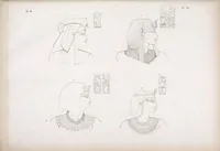 Picture 8 of 403 from I monumenti dell'Egitto e della Nubia disegnati dalla spedizione scientifico-letteraria toscana in Egitto; distribuiti in ordine di materie interpretati ed illustrati dal dottore Ippolito Rosellini (1832), leaf 9