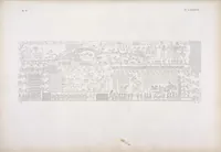 An illustration from I monumenti dell'Egitto e della Nubia disegnati dalla spedizione scientifico-letteraria toscana in Egitto; distribuiti in ordine di materie interpretati ed illustrati dal dottore Ippolito Rosellini (1832)
