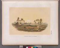 An illustration from Denkmaeler aus Aegypten und Aethiopien nach den Zeichnungen der von seiner Majestat dem Koenige von Preussen Friedrich Wilhelm IV nach diesen Landern gesendeten und in den Jahren 1842-1845 ausgefuhrten wissenschaftlichen Expedition (1849)
