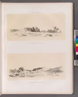 An illustration from Denkmaeler aus Aegypten und Aethiopien nach den Zeichnungen der von seiner Majestat dem Koenige von Preussen Friedrich Wilhelm IV nach diesen Landern gesendeten und in den Jahren 1842-1845 ausgefuhrten wissenschaftlichen Expedition (1849)