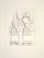 Picture 122 of 355 from Monument de Ninive, découvert et décrit par M.P.E. Botta; mesuré et dessiné par M.E. Flandin. Ouvrage publié par ordre du gouvernement sous les auspices de M. le ministre de l'intérieur et sous la direction d'une commission de l'Institut (1849), leaf 123