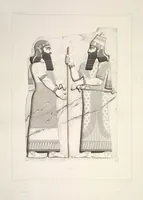 Picture 14 of 355 from Monument de Ninive, découvert et décrit par M.P.E. Botta; mesuré et dessiné par M.E. Flandin. Ouvrage publié par ordre du gouvernement sous les auspices de M. le ministre de l'intérieur et sous la direction d'une commission de l'Institut (1849), leaf 14