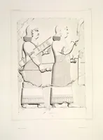 Picture 15 of 355 from Monument de Ninive, découvert et décrit par M.P.E. Botta; mesuré et dessiné par M.E. Flandin. Ouvrage publié par ordre du gouvernement sous les auspices de M. le ministre de l'intérieur et sous la direction d'une commission de l'Institut (1849), leaf 15