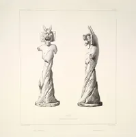 Picture 158 of 355 from Monument de Ninive, découvert et décrit par M.P.E. Botta; mesuré et dessiné par M.E. Flandin. Ouvrage publié par ordre du gouvernement sous les auspices de M. le ministre de l'intérieur et sous la direction d'une commission de l'Institut (1849), leaf 159