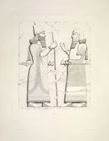 Picture 16 of 355 from Monument de Ninive, découvert et décrit par M.P.E. Botta; mesuré et dessiné par M.E. Flandin. Ouvrage publié par ordre du gouvernement sous les auspices de M. le ministre de l'intérieur et sous la direction d'une commission de l'Institut (1849), leaf 16