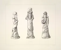 Picture 160 of 355 from Monument de Ninive, découvert et décrit par M.P.E. Botta; mesuré et dessiné par M.E. Flandin. Ouvrage publié par ordre du gouvernement sous les auspices de M. le ministre de l'intérieur et sous la direction d'une commission de l'Institut (1849), leaf 161