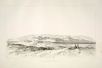 An illustration from Monument de Ninive, découvert et décrit par M.P.E. Botta; mesuré et dessiné par M.E. Flandin. Ouvrage publié par ordre du gouvernement sous les auspices de M. le ministre de l'intérieur et sous la direction d'une commission de l'Institut (1849)