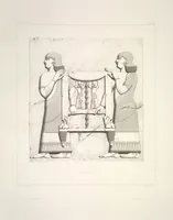 Picture 21 of 355 from Monument de Ninive, découvert et décrit par M.P.E. Botta; mesuré et dessiné par M.E. Flandin. Ouvrage publié par ordre du gouvernement sous les auspices de M. le ministre de l'intérieur et sous la direction d'une commission de l'Institut (1849), leaf 21
