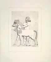 Picture 23 of 355 from Monument de Ninive, découvert et décrit par M.P.E. Botta; mesuré et dessiné par M.E. Flandin. Ouvrage publié par ordre du gouvernement sous les auspices de M. le ministre de l'intérieur et sous la direction d'une commission de l'Institut (1849), leaf 23