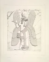 Picture 30 of 355 from Monument de Ninive, découvert et décrit par M.P.E. Botta; mesuré et dessiné par M.E. Flandin. Ouvrage publié par ordre du gouvernement sous les auspices de M. le ministre de l'intérieur et sous la direction d'une commission de l'Institut (1849), leaf 30
