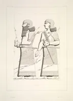 Picture 41 of 355 from Monument de Ninive, découvert et décrit par M.P.E. Botta; mesuré et dessiné par M.E. Flandin. Ouvrage publié par ordre du gouvernement sous les auspices de M. le ministre de l'intérieur et sous la direction d'une commission de l'Institut (1849), leaf 42