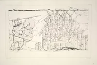 An illustration from Monument de Ninive, découvert et décrit par M.P.E. Botta; mesuré et dessiné par M.E. Flandin. Ouvrage publié par ordre du gouvernement sous les auspices de M. le ministre de l'intérieur et sous la direction d'une commission de l'Institut (1849)
