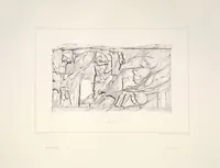 Picture 95 of 355 from Monument de Ninive, découvert et décrit par M.P.E. Botta; mesuré et dessiné par M.E. Flandin. Ouvrage publié par ordre du gouvernement sous les auspices de M. le ministre de l'intérieur et sous la direction d'une commission de l'Institut (1849), leaf 96