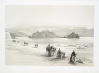 Picture 90 of 203 from The Holy Land, Syria, Idumea, Arabia, Egypt and Nubia. From drawings made on the spot by David Roberts ... With historical descriptions by the Revd. George Croly ... Lithographed by Louis Haghe (1842), leaf 109