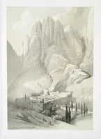 An illustration from The Holy Land, Syria, Idumea, Arabia, Egypt and Nubia. From drawings made on the spot by David Roberts ... With historical descriptions by the Revd. George Croly ... Lithographed by Louis Haghe (1842)