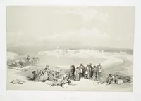 Picture 103 of 203 from The Holy Land, Syria, Idumea, Arabia, Egypt and Nubia. From drawings made on the spot by David Roberts ... With historical descriptions by the Revd. George Croly ... Lithographed by Louis Haghe (1842), leaf 125