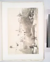 An illustration from The Holy Land, Syria, Idumea, Arabia, Egypt and Nubia. From drawings made on the spot by David Roberts ... With historical descriptions by the Revd. George Croly ... Lithographed by Louis Haghe (1842)
