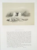 Picture 111 of 203 from The Holy Land, Syria, Idumea, Arabia, Egypt and Nubia. From drawings made on the spot by David Roberts ... With historical descriptions by the Revd. George Croly ... Lithographed by Louis Haghe (1842), leaf 134