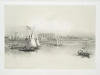 Picture 120 of 203 from The Holy Land, Syria, Idumea, Arabia, Egypt and Nubia. From drawings made on the spot by David Roberts ... With historical descriptions by the Revd. George Croly ... Lithographed by Louis Haghe (1842), leaf 143