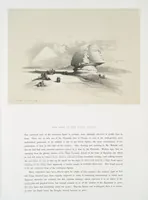 An illustration from The Holy Land, Syria, Idumea, Arabia, Egypt and Nubia. From drawings made on the spot by David Roberts ... With historical descriptions by the Revd. George Croly ... Lithographed by Louis Haghe (1842)
