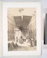 An illustration from The Holy Land, Syria, Idumea, Arabia, Egypt and Nubia. From drawings made on the spot by David Roberts ... With historical descriptions by the Revd. George Croly ... Lithographed by Louis Haghe (1842)