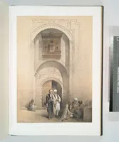 An illustration from The Holy Land, Syria, Idumea, Arabia, Egypt and Nubia. From drawings made on the spot by David Roberts ... With historical descriptions by the Revd. George Croly ... Lithographed by Louis Haghe (1842)